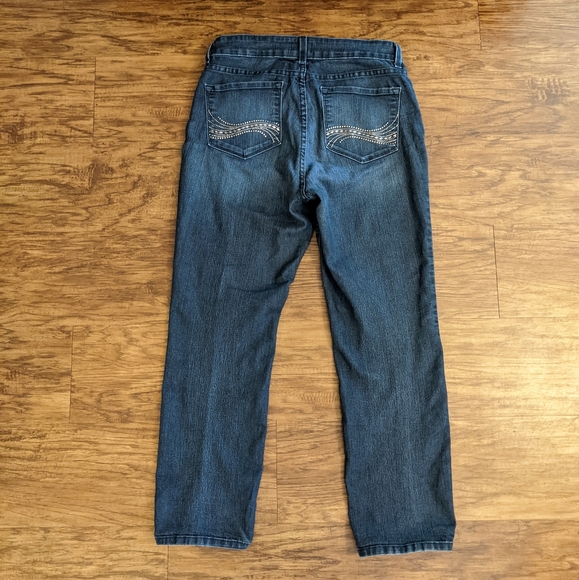NYDJ Straight Leg Jeans Size 10P - Picture 2 of 11